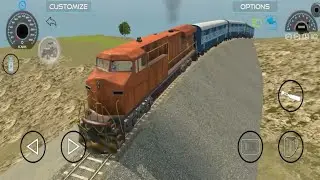 Train in Indian vehicle simulator game gameplay walkthrough 