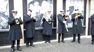 The Naden Band of Maritime Forces Pacific performs at The Bay Centre