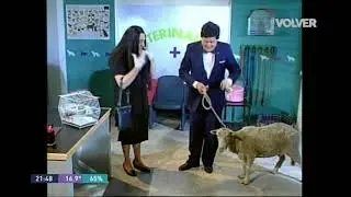 Antonio Gasalla. Soledad trabajando en una veterinaria. Año 1995.