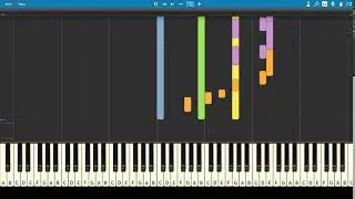Super Mario 64--Star Appears Theme Synthesia [N64]