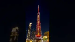 Burj Khalifa Wishes Happy Diwali to All. Happy Diwali From Dubai 🇦🇪 #dubai #burjkhalifa #diwali