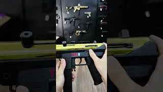 Gold TEC-9 High-Speed Nylon Tactical Blaster Unboxing