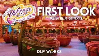 FIRST LOOK (& BGM) : Raiponce Tangled Spin at Disney Adventure World!