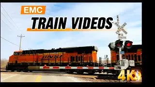 Rail Action! Heavy BNSF Intermodal Train in Coal City, Illinois