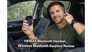 🎧 HEIBAS Bluetooth Headset Wireless Bluetooth Earpiece Review &ndash; Worth It? 🎧