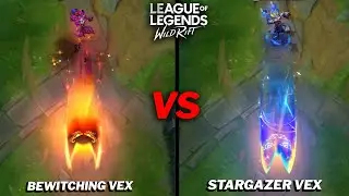 Vex Stargazer VS Bewitching Skin Comparison Wild Rift