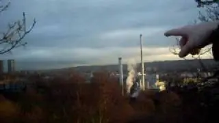 Celtic Park from the Necropolis