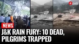 Jammu Flood: 10 killed as rain havoc halts Vaishno Devi yatra, homes destroyed & highways blocked