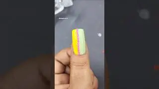 Easy party wear nails art design #trendingshorts #like #subscribe