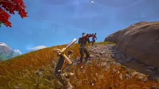 Fortnite baseball bat battle 4 vs 1