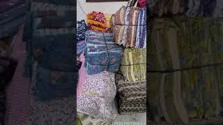 Handblock printed cotton dress materials