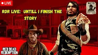 RDR LIVE: Playing Until I Finish the Wild West Adventure! 🌵🔥#RDR2Live #RDRLive #Outlaws