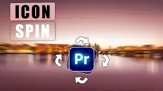 ICON SPIN Animation In Premiere Pro