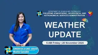 Public Weather Forecast issued at 5 AM  | November 281, 2025 - Friday