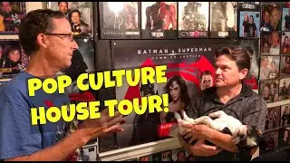 Insane Celebrity Photo and DC Comics Action Figure Collection!