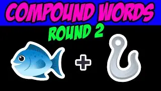 Can you guess the Compound Words? Emoji Word Challenge