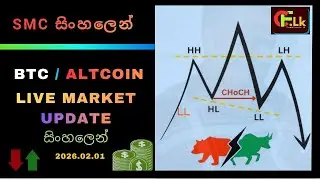 BTC Crash or Pump ? 😱🔥 | Altcoin LIVE Market Update | Feb 2026 Sinhala #btc2026 #altcoinanalysis