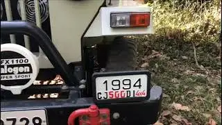 1994 Model MAHINDRA CJ500 DI 4 x4 gear selection method