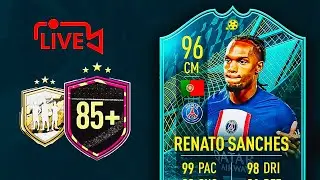 RENATO SANCHES 96? RONI CUP 1/8 - КОНЕЧНАЯ?  | СМОЖЕМ ДОБИТЬ 4к ПОДПИСЧИКОВ?  #fifa22 #sbc #стрим
