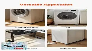 VEVOR Heavy Duty Furniture Appliances Rollers 660 lbs Total Load Extendable Appliance