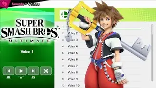 Sora Voices - Super Smash Bros Ultimate