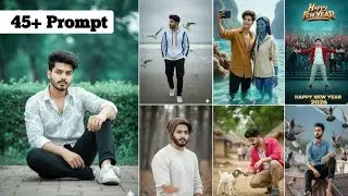 NEW 45+ INSTAGRAM TRENDING PROMPT 📸 | BOYS AI IMAGE EDITING PROMPT 2026 NEW