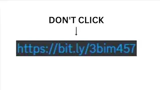 Don't click random links...