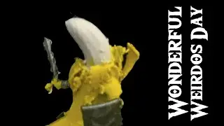 3D Print And Paint Banana Knight For Wonderful Weirdos Day