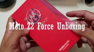 T-Mobile Moto Z2 Force Unboxing!