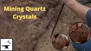Digging Quartz Crystal Cluster Plates: Last Haul of The Year