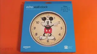 Amazon Echo Wall Clock Unboxing
