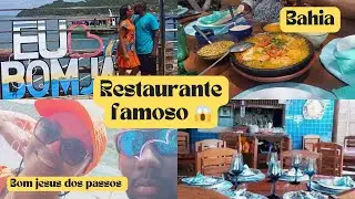 o restaurante mais famoso na ilha de bom Jesus dos passos Bahia 😍 vlog  part.2