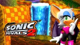 Sonic Rivals 2 - Sunset Forest Zone Act 1 - Rouge [Full HD]