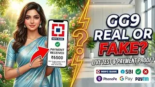 GG9 real hai ya fake hai |GG9 withdrawal problem|GG9 Hidden Issues & Real Reviews