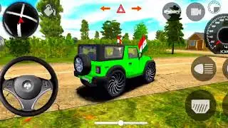 🥰 Mahindra thar power driving video 💪(gadi wala game) Android mobile game🎮 video 2026⚡#mahindrathar 