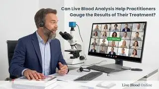 Can live blood analysis help practitioners gauge the results of their treatment?
