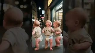 Triplet Babies&rsquo; Supermarket Chaos&mdash;Learning Teamwork and Responsibility