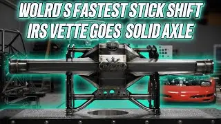 Delivering our custom FAB 9 housing for the record holding IRS Stick Shift Corvette