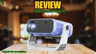 Wielio Smart Projector Review | 680 ANSI, 4K Support, Auto Keystone, Built-in Netflix & YouTube!