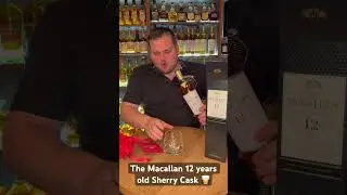 The Macallan 12 years Sherry cask #sherry #whisky #macallan #12yearold #singlemalt #popular #tasting