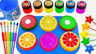 Oddly Satisfying Video l Making Giant Slime PSRUNKI Diy Real Sounds Labubu Paunts Mixing Candy ASMR