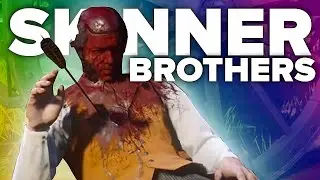 UNUL DINTRE cele mai INGROZITOARE GANG-URI din RDR2 (Skinner Brothers) 👺