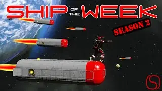 Player Made Missile - Ship of the Week Season 2 - A Space Engineers Build Challenge
