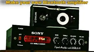 How to make a Bluetooth amplifier