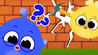 Let's Break the Wall 🔨 What is behind the WALL? Suprise | Funny Songs with Giligilis - Kids & Family