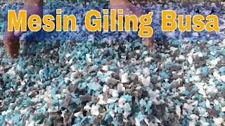 mesin giling busa dakron - mesin giling busa | mesin cacah busa murah Mesin Pedia