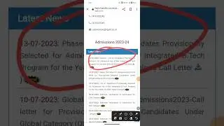 IIIT BASAR PHASE 2 RESULTS 2023-24