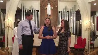 Rite of Confirmation:  Sarah Rathbun