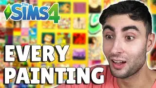 Я сделал ВСЕ картины для Sims 4, чтобы вам не пришлось этого делать