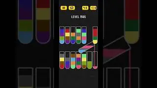 Water sort puzzle level 1565